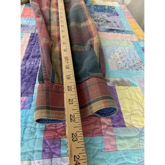 Roper Men's Large Button Down Flip Cuff  Western Shirt - Picture 7 of 10